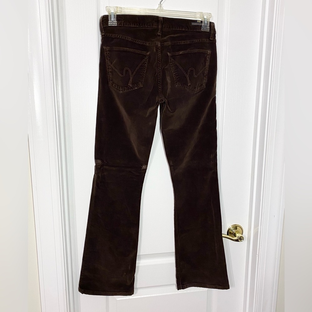 Y2K COH USA Made Corduroy Bootcut Jeans Pants Brown Size 30 Citizens Of Humanity